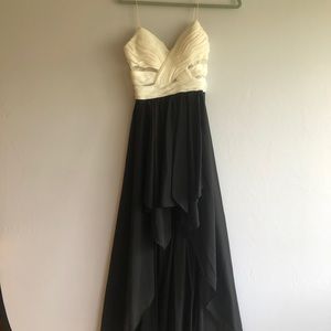 Black and White Adrianna Papell Dress